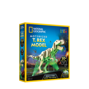 National Geographic Motorized Dinosaur 3D Puzzle