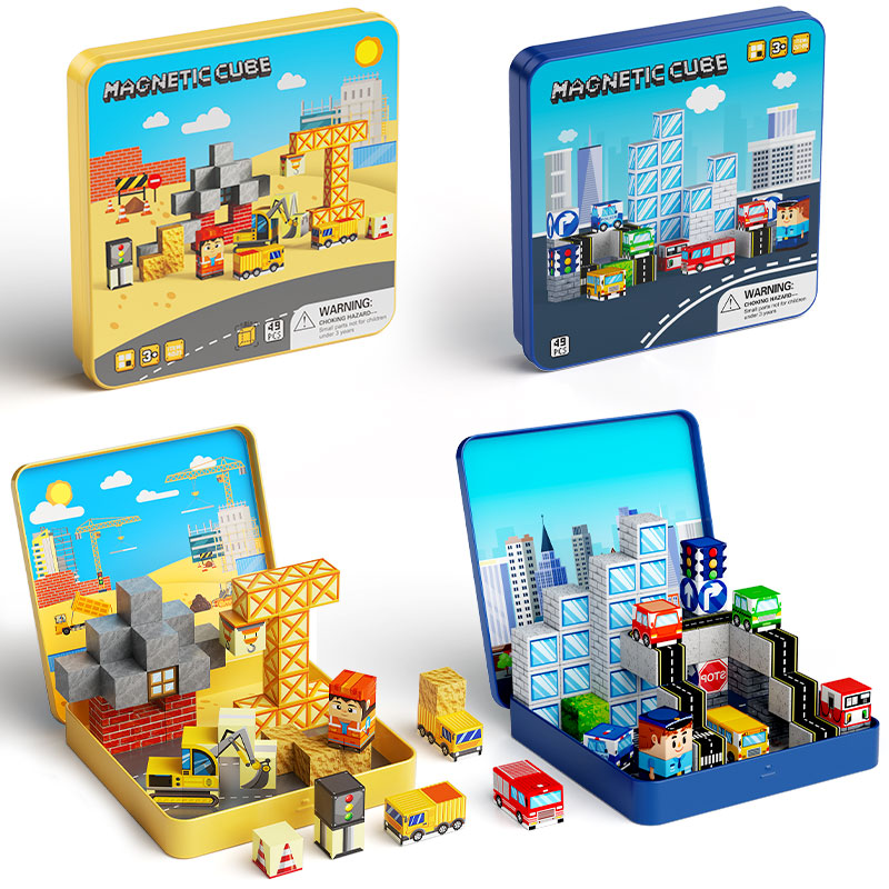 Burgkidz Magnetic Cubes
